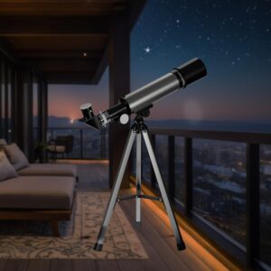 Amazon Basics TS-90X Zoom HD Astronomical Telescope with Tripod