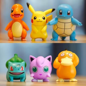 Funfob Cartoon Action Figure Pack of 6