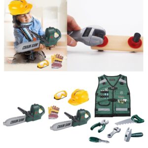 MERISHOPP® 1:1 Simualtion Pretend Play Engineer Cosplay Tools Kits