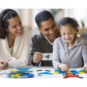 Finalize Wooden Pattern Blocks Jigsaw Puzzle