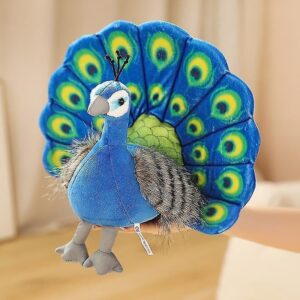 LOVEY DOVEY Peacock Bird Soft Stuffed Plush Toy