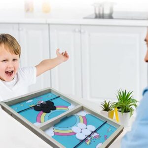VGRASSP Sling Puck Wooden Board Game Toy For Kids