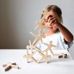 Urbane Chic Educational Wooden Stacking and Balancing Game