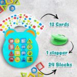 Wembley Kids Montessori Geometric Shape Sorter Puzzle Game