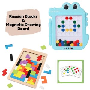 Lefan Wooden Russion Blocks Puzzles
