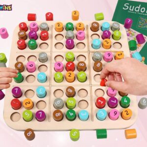 Toyshine Wooden Sudoku Game