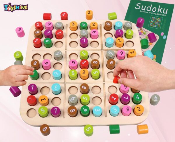 Toyshine Wooden Sudoku Game