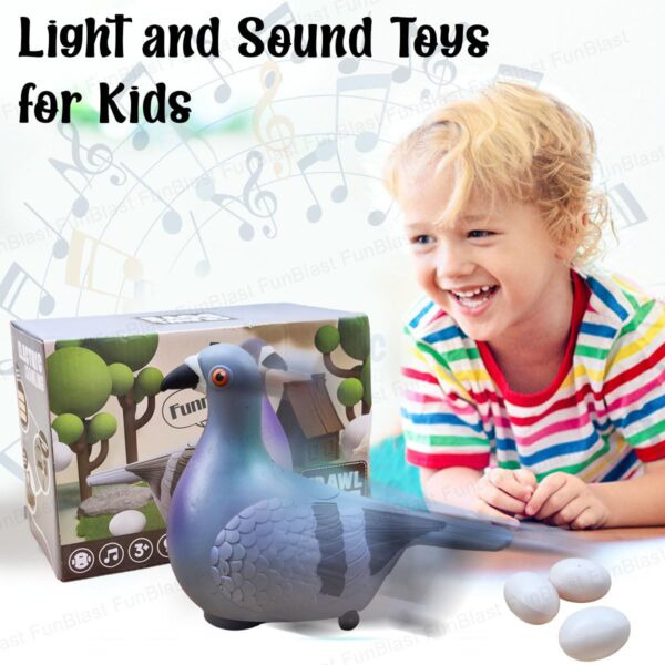 FunBlast Dove Laying Eggs Toy For Kids