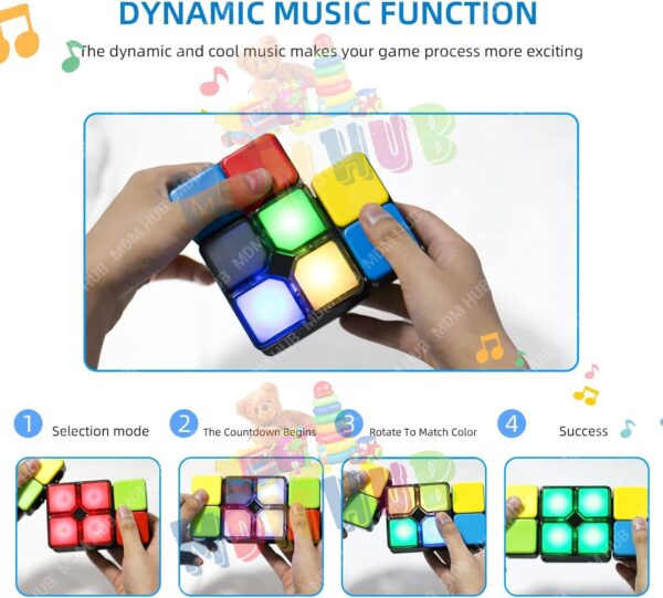 MDM HUB FILP Slide Board Game with 4 Modes