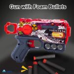 FunBlast Gun Toy – Pack of 1 Pcs High Speed Manual Soft Bullet Gun with 4 Foam Bullets