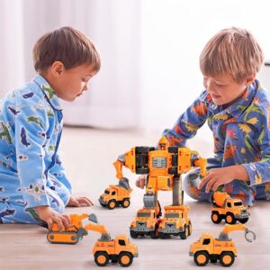 Kidology 5-in-1 Robot Toy & Action Figures Set
