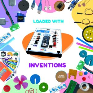 BE CRE8V Robocoders Coding Invention Stem Kit