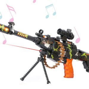 zest 4 toyz 25 Musical Army Style Toy Gun for Kids