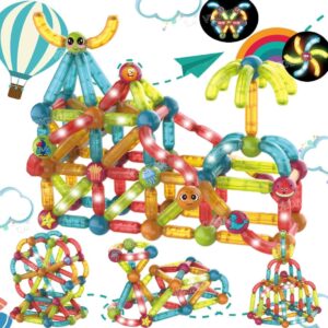 VikriDA Big Size Magnetic Building Sticks Blocks