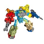 Kidology 10-Pcs Robot Action Toy