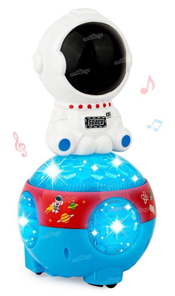 Zest 4 Toyz Electronic Walking Dancing Rotating Space Robot Toys for Kids