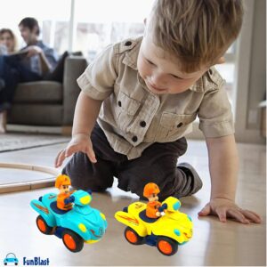 Friction Powered Push & Go Toy for Kids