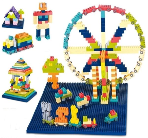 KHUSH Building Blocks Set Educational Construction Toy Puzzles