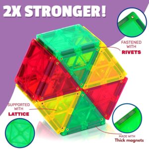 SOFTIES 20 pcs Magnetic Building Blocks for Kids