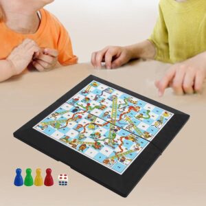 MERISHOPP Snake and Ladders Board Game