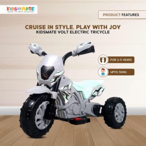 Kidsmate Volt Super-Fun Electric Ride-on Bike for Kids