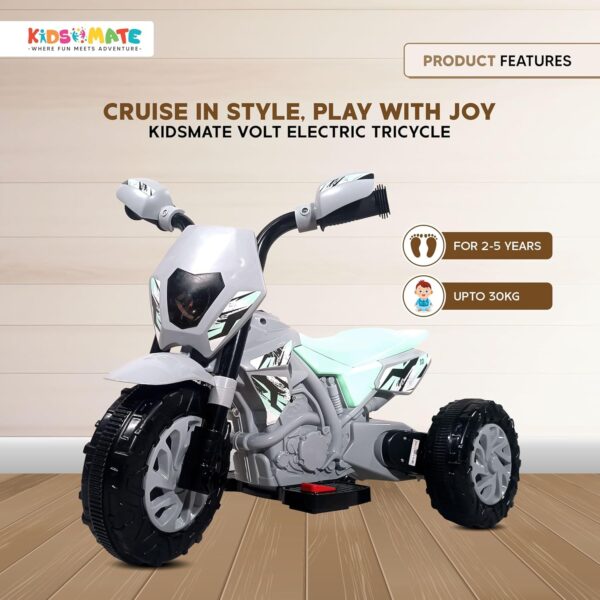 Kidsmate Volt Super-Fun Electric Ride-on Bike for Kids