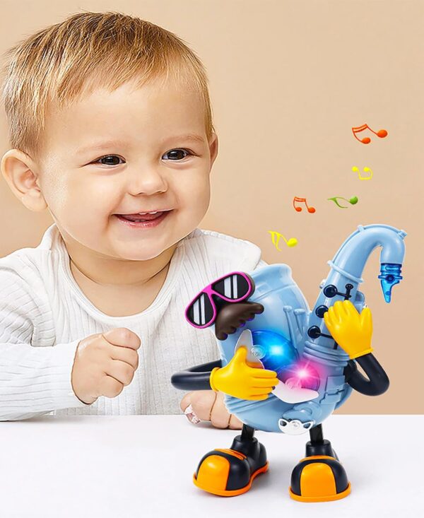 VGRASSP Musical Dancing Mr Rock Saxophone Toy