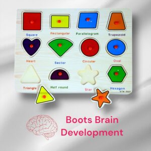 Wooden Puzzle Toy 3D Shape Puzzles
