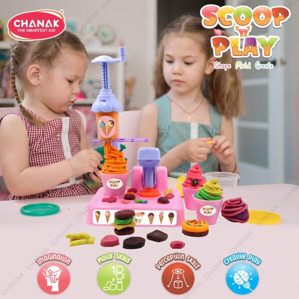 Chanak Play Dough Ice Cream Maker Set