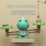 Eli & Chi 2-in-1 Dinosaur Balance & Fishing Toy