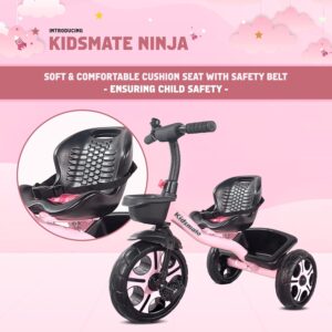 Kidsmate Ninja Plug N Play Durable Kids/Baby Tricycle