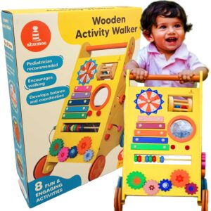 Shumee 8 in 1 Musical Anti-Skid Walker for Kids
