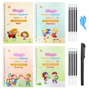 VGRASSP Magic Writing Copybook Doodle and Scribble Toy Book Set