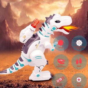 CATBL Electric Remote Control Waking Robot Dinosaur Toy for Kids