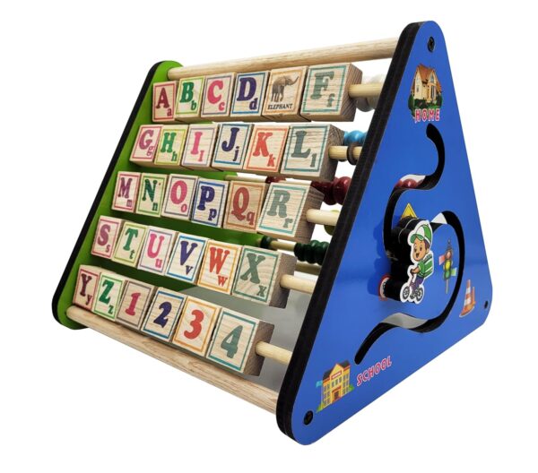 APPSTER 5 in 1 Wooden Triangle Activity