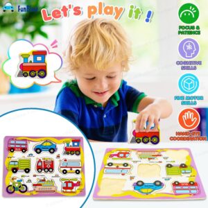 FunBlast Transport Puzzle Board