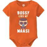 Baby Buzz Bossy Like My Maasi Baby Romper