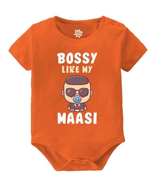 Baby Buzz Bossy Like My Maasi Baby Romper