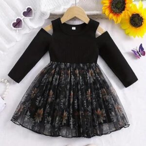 Black Color Baby Girl Frock