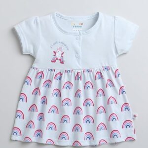 Cotton Knee Length Casual Frock