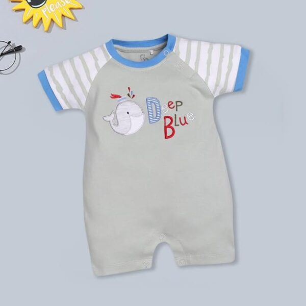 Cotton Rompers for Baby Boys