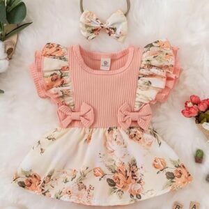 Full and Short Sleeve Baby Frocks
