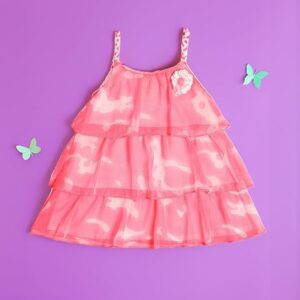 Girl's Polyester A-Line Knee-Length Casual Dress
