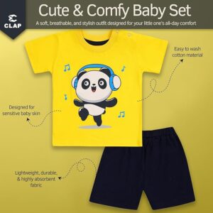 Half Sleeves Suit Set T-Shirt And Shorts