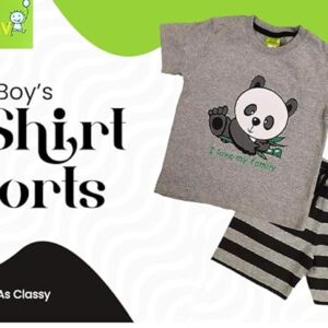 Kids Baby Boys T-Shirts Shorts Combo set