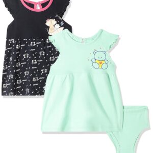 Long Sleeve Casual Dress with Panty Set