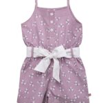 Organic Cotton Jumpsuit For Baby Girls