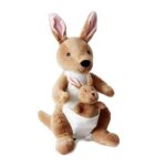 LOVEY DOVEY Super Soft Toy Kangaroo with Baby