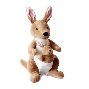 LOVEY DOVEY Super Soft Toy Kangaroo with Baby