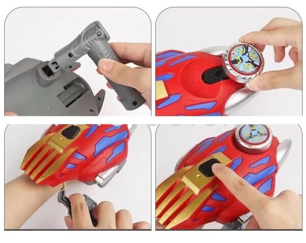 Bestie toys Hand Launcher Metal Fusion for Kids